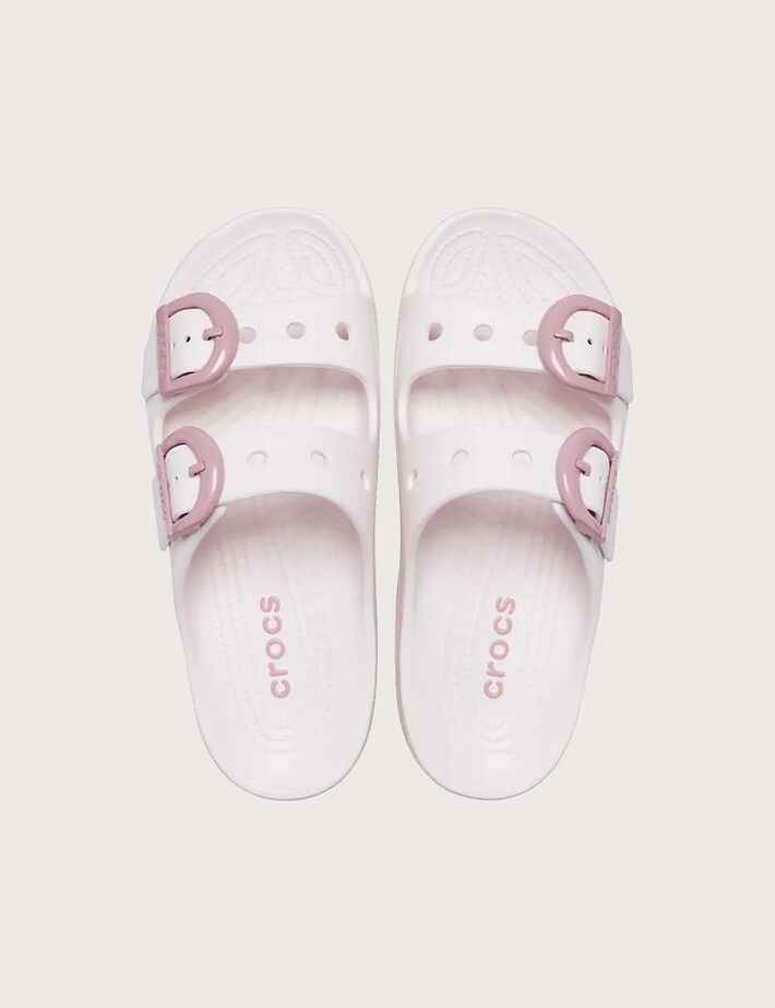 Crocs Sandales Femme Double Bride Rose - 4