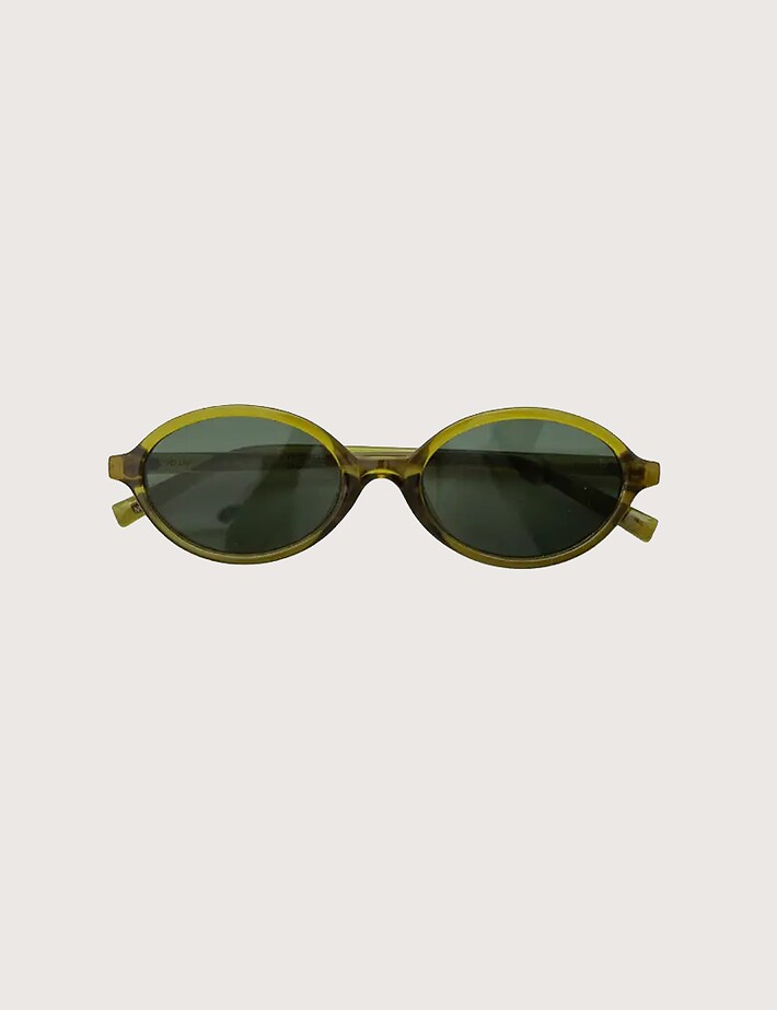 IYÜ Design Lunettes de Soleil Lena Cristal Kaki