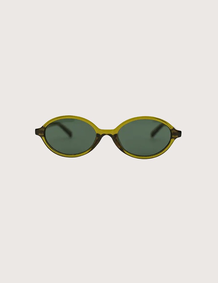 IYÜ Design Lunettes de Soleil Lena Cristal Kaki - 3