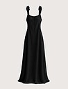 ZEN Robe Longue a Bretelles Noir