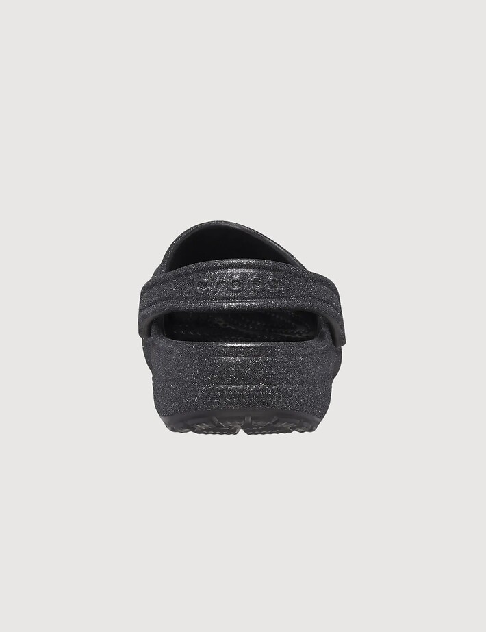 Crocs Sabots Classic Glitter Clog Noir - 4