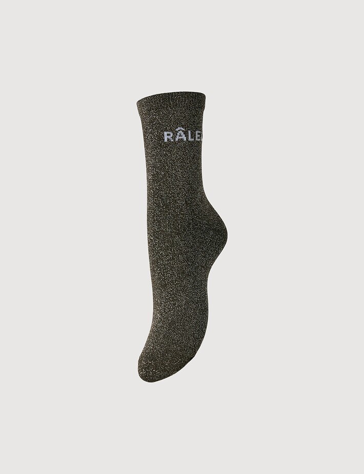 PIECES Chaussettes Longues Glitter Sebby Râleuse Noos Grise