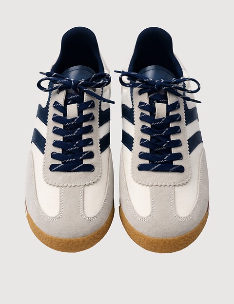 Maripé Baskets Homme Double Bande Gris - 3