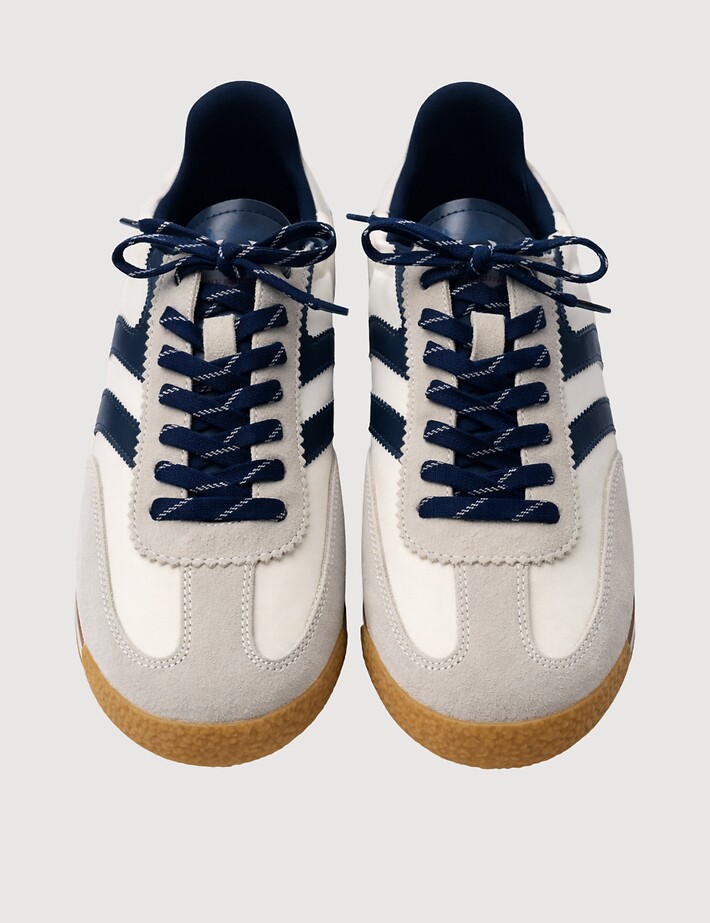 Maripé Baskets Homme Double Bande Gris - 3