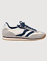 Maripé Baskets Homme Double Bande Gris