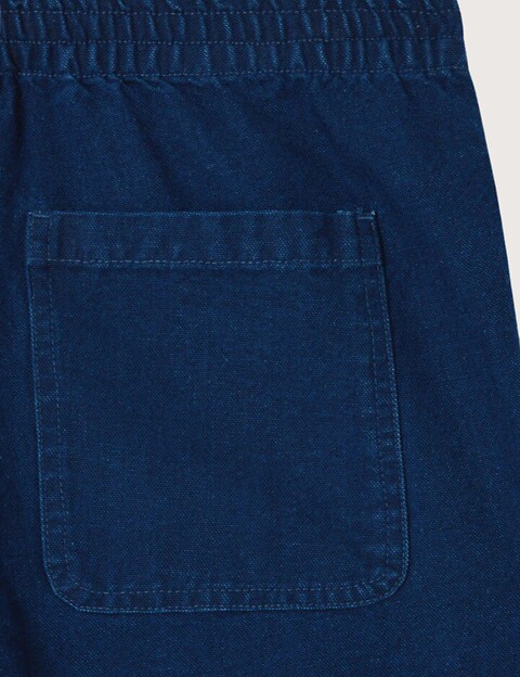 American Vintage Pantalon Femme Comow Bleu Brut - 6