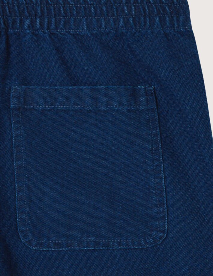 American Vintage Pantalon Femme Comow Bleu Brut - 6