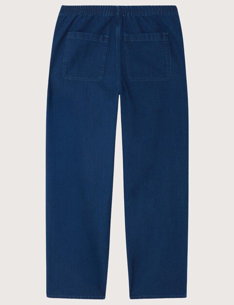 American Vintage Pantalon Femme Comow Bleu Brut - 7