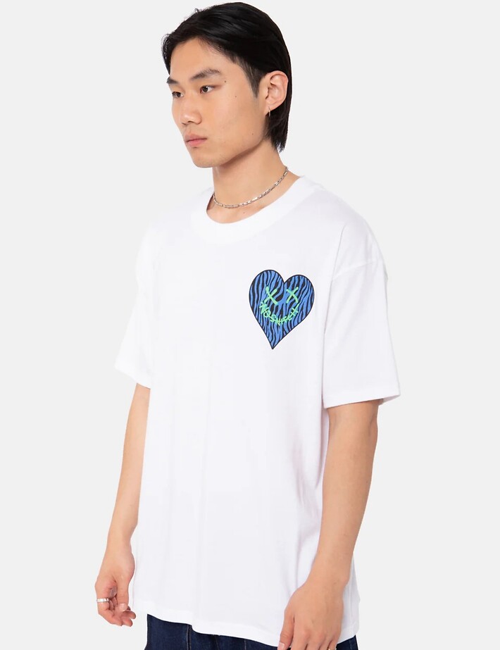 Eleven Paris T-Shirt Mixte Coupe Oversize Janiel Blanc - 6