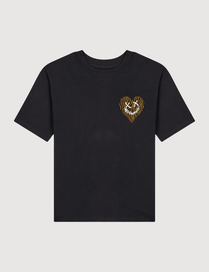 Eleven Paris T-Shirt Mixte Coupe Oversize Janiel Noir - 6