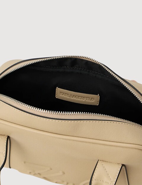 Karl Lagerfeld Bowling Bag Ville Beige - 4