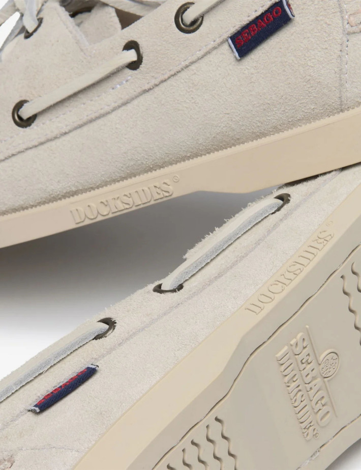 Sebago Chaussures Homme Portland Flesh Out Blanc