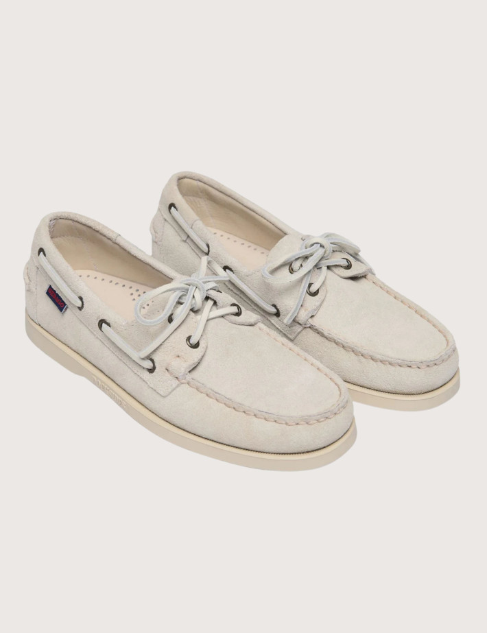 Sebago Chaussures Homme Portland Flesh Out Blanc - 4