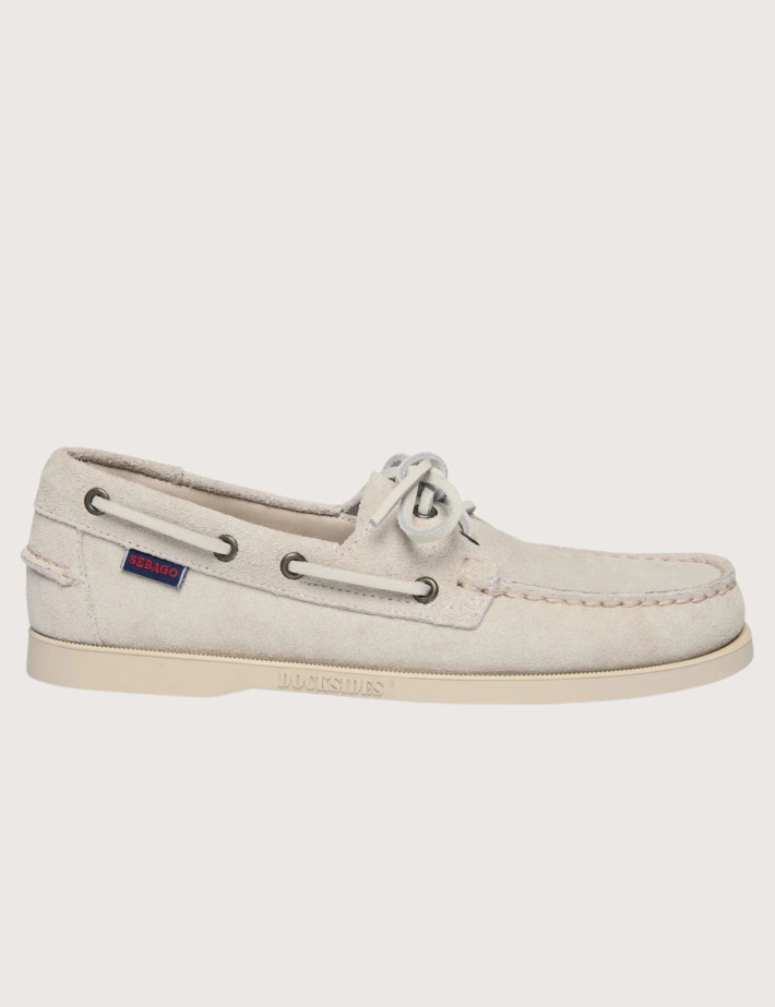 Sebago Chaussures Homme Portland Flesh Out Blanc - 5