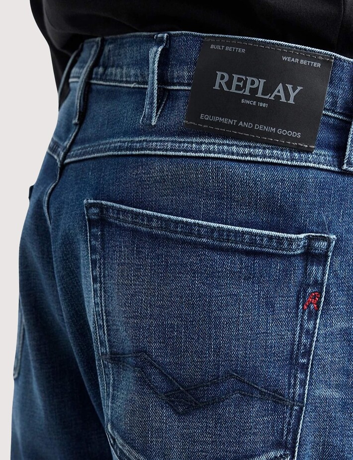 REPLAY Jean Homme Waine Dark Blue - 2