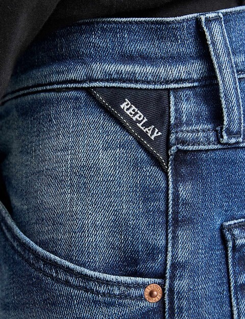 REPLAY Jean Homme Waine Dark Blue - 6