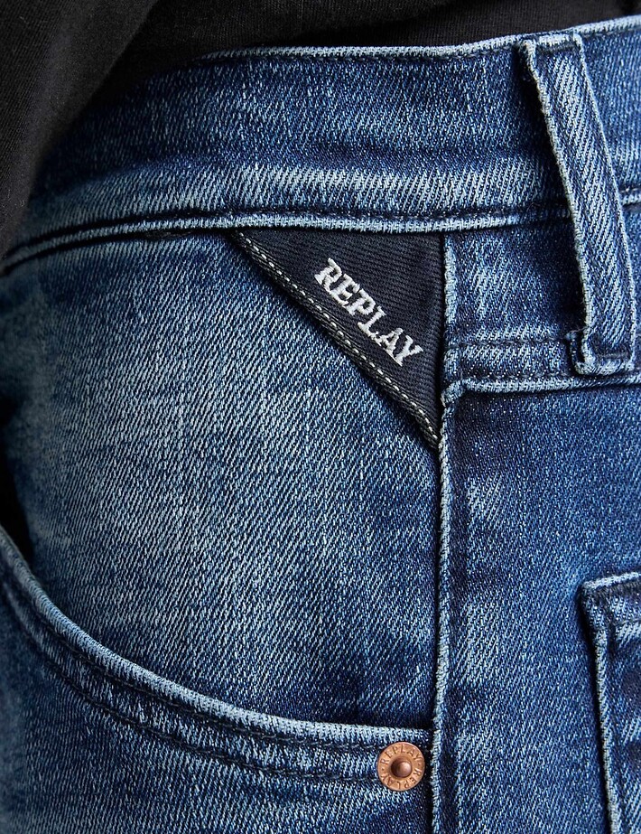 REPLAY Jean Homme Waine Dark Blue - 6