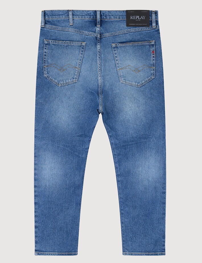 REPLAY Jean Homme Waine Light Blue - 2