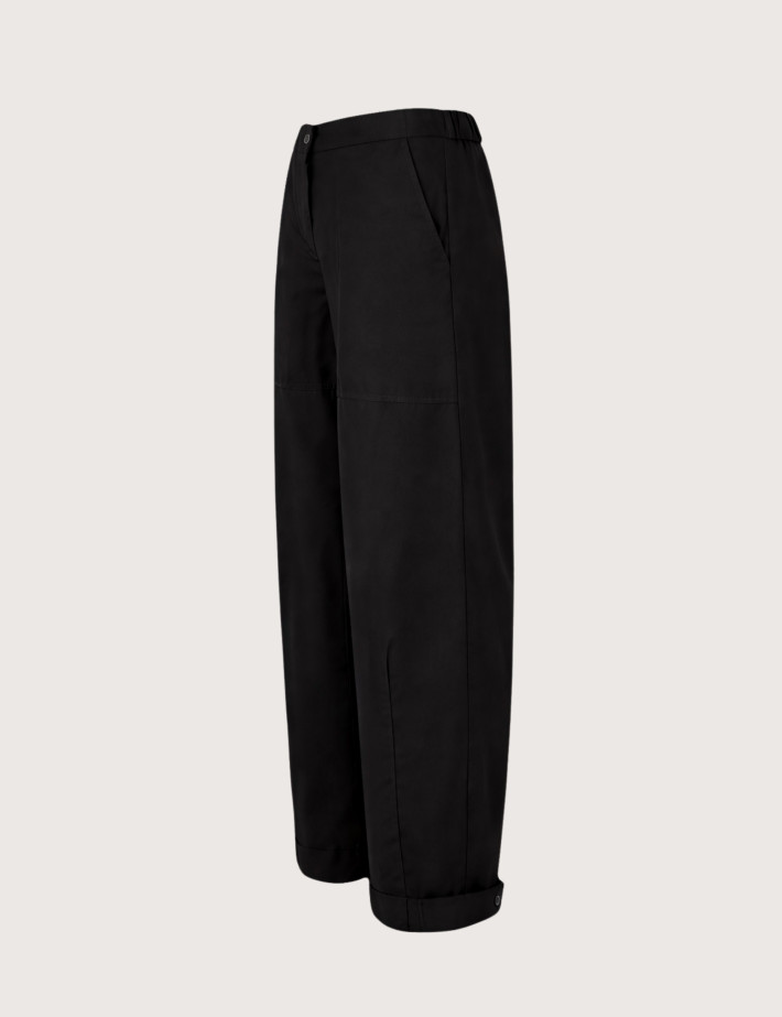 Bomboogie Pantalon Barrel Femme Noir - 3