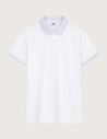 HBT Basics Piques | Rock Polo Blanc Homme