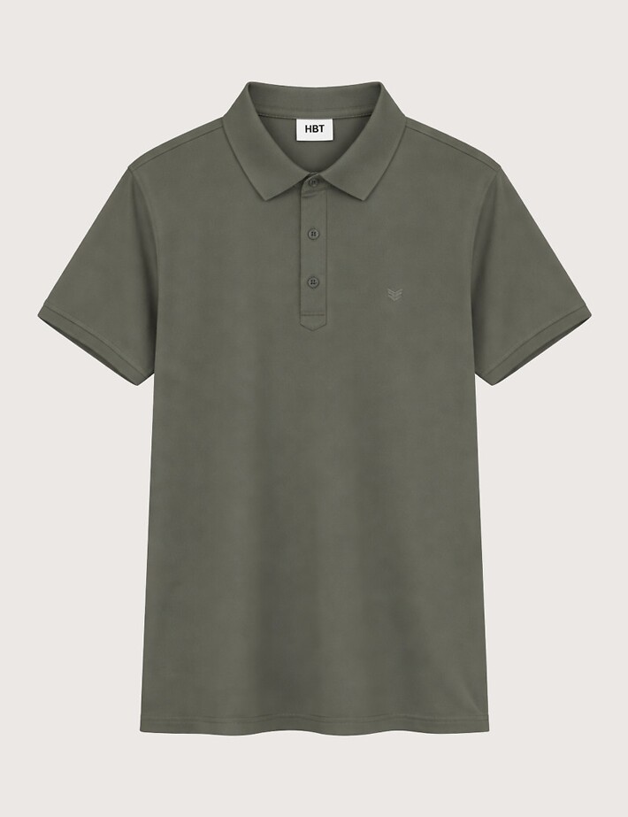 HBT Basics Essentiels | Ross Polo Kaki