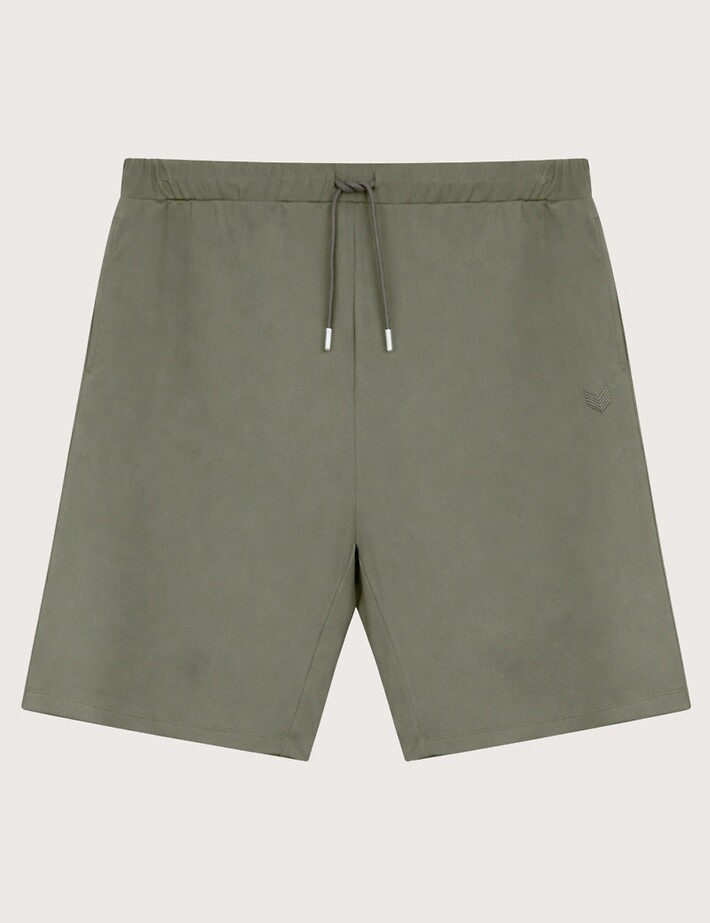 HBT Basics Essentiels Jersey | Ayrton Bermuda Kaki Homme