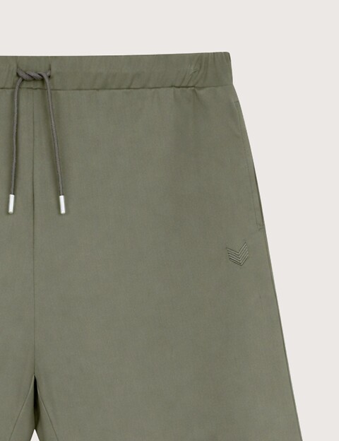 HBT Basics Essentiels Jersey | Ayrton Bermuda Kaki Homme - 2
