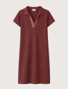 HBT Summer Chic Pique Wave | Brighton Robe Polo Rouge Femme