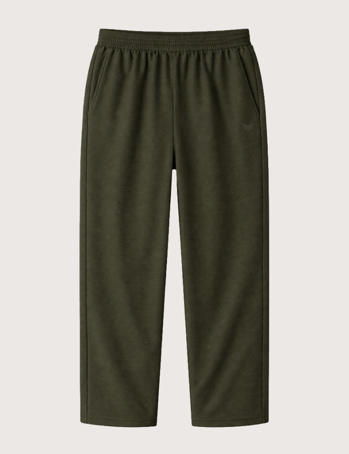 HBT Summer Chic Pique Wave | Cross Pantalon Kaki