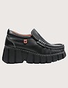 MAG Mocassins Compensés Queensize Noir