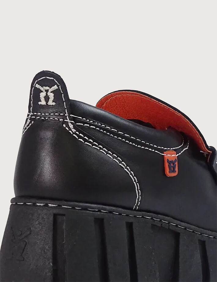 MAG Mocassins Compensés Queensize Noir - 6