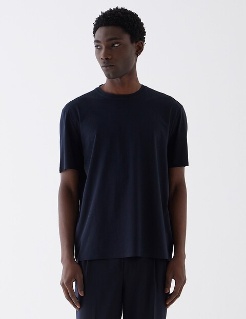 Unity T-shirt Homme Col Rond Nerea Crêpe Marine - 3