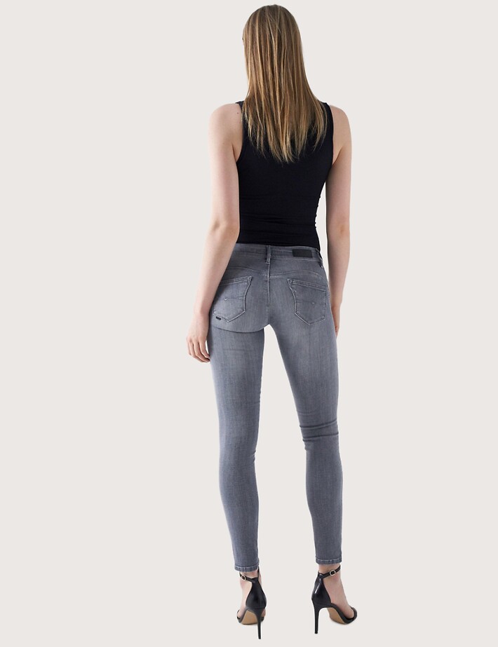 Salsa Jean Wonder Femme Skinny Gris - 2