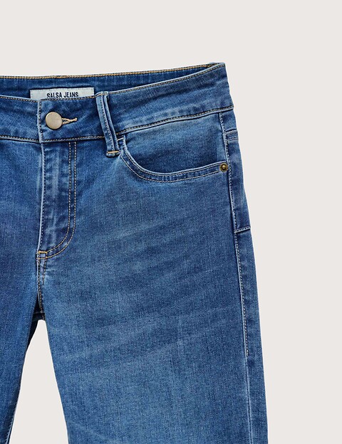 Salsa Jean Wonder Femme Skinny Bleu Medium - 4