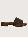 SEMERDJIAN Mules Femme Iole Crosta Marron Tabacco - 2