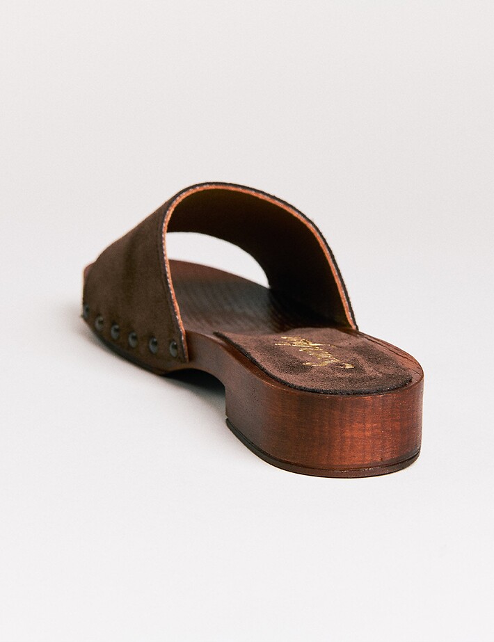 SEMERDJIAN Mules Femme Iole Crosta Marron Tabacco - 3