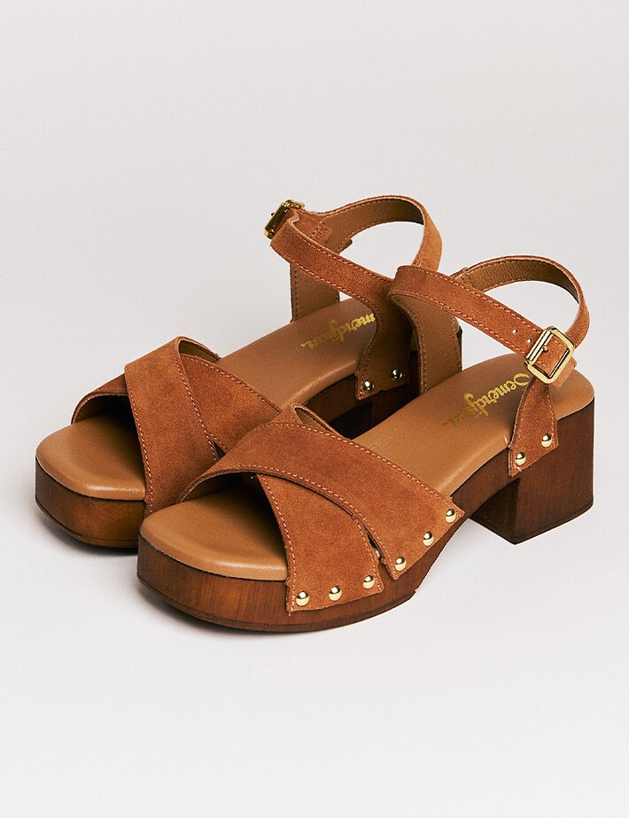 SEMERDJIAN Sandales Talons Micol Crosta Cognac - 2