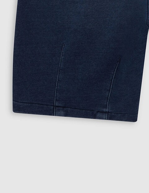 SWEET PANTS Short Mixte Long Indigo Bleu - 4