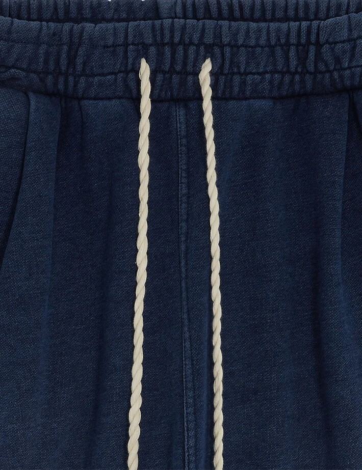 SWEET PANTS Short Mixte Long Indigo Bleu - 5