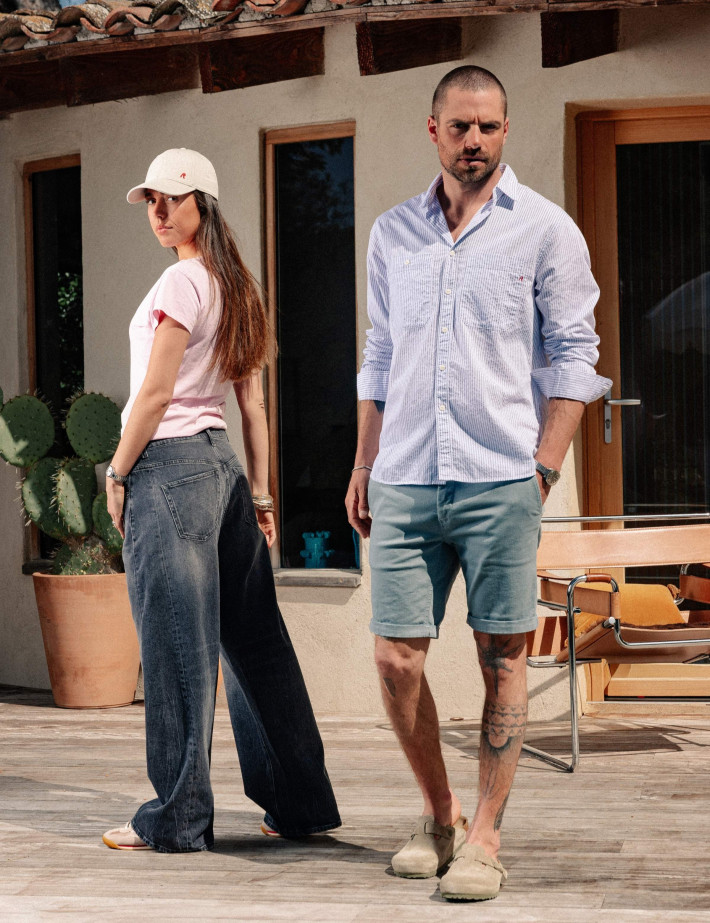 REPLAY Short Homme Benni Regular Bleu Ciel 211 - 4