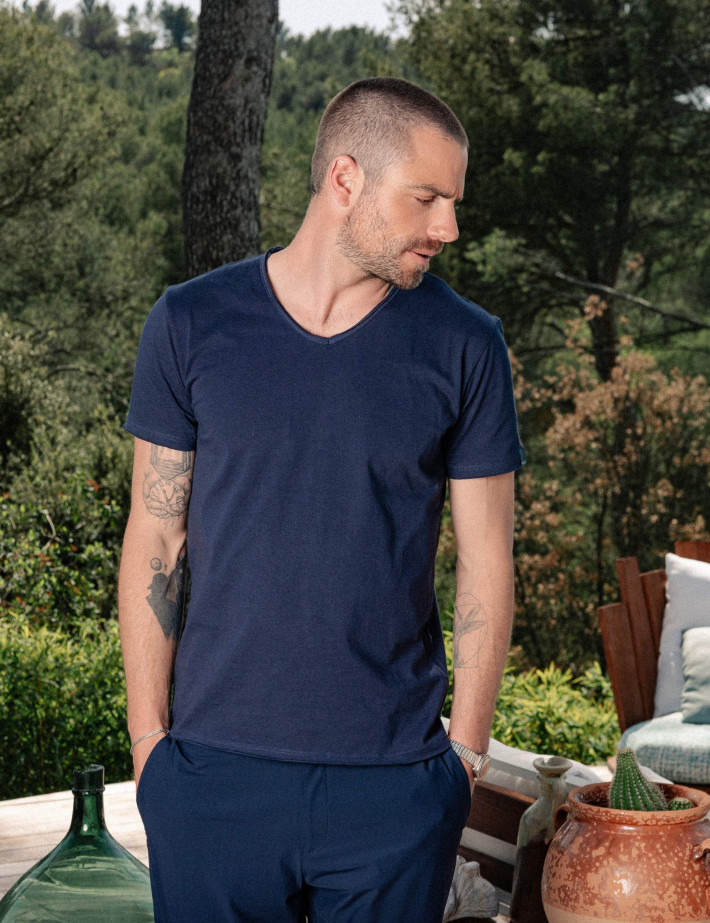 REPLAY Pantalon Chino Homme Marine 500 - 6