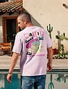 Natif T-Shirt Unisexe Just On Vacation Violet - 3