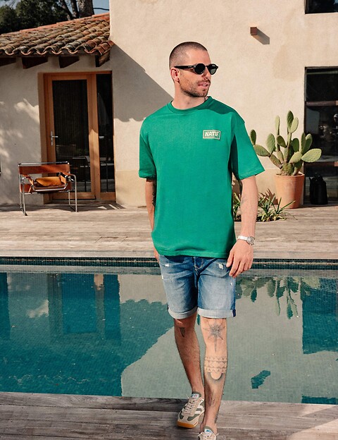 Natif T-Shirt Unisexe New Porquerolles Vert - 6