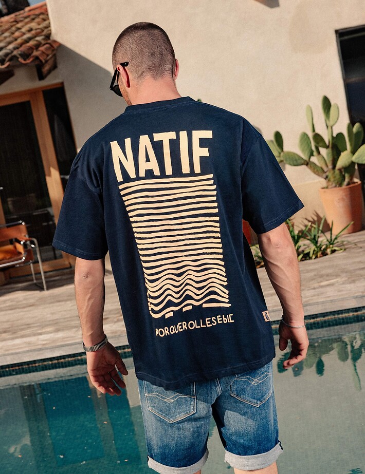 Natif T-Shirt Unisexe Porquerolles Noir - 5