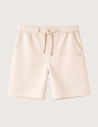 HBT Summer Chic Pique Wave | Matt Short Bermuda Ecru Homme