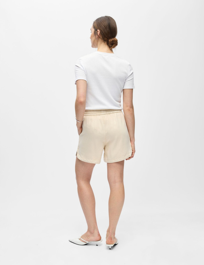 OBJECT Short Femme Frame Beige Denim - 3