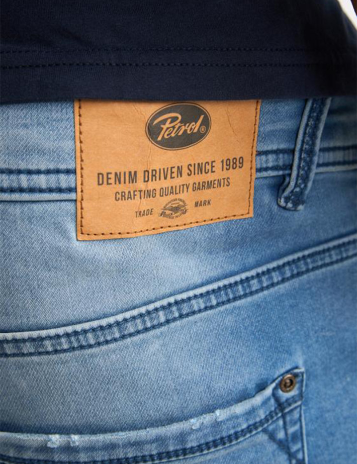 PETROL IND Short Homme en Jean Jackson 5752 - 7