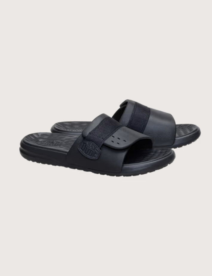 Hey Dude Claquettes Homme Wave Alt Slide Noir Gris - 2