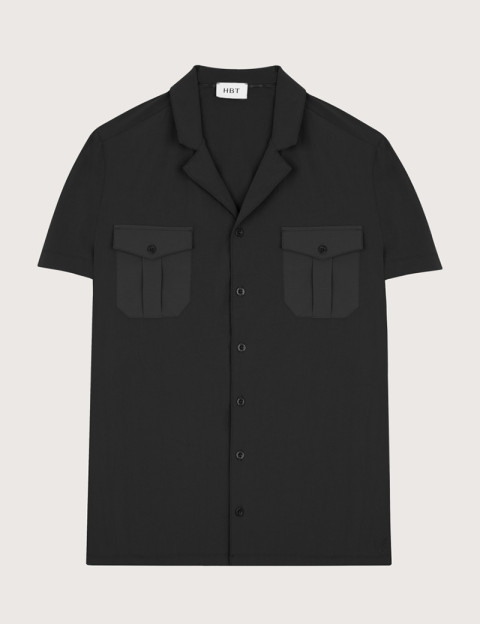 HBT Heritage Tech Para | Mitch Chemise Noir Homme