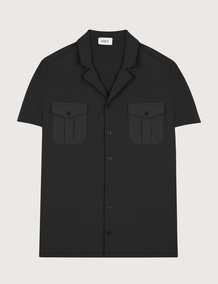 HBT Heritage Tech Para | Mitch Chemise Noir Homme